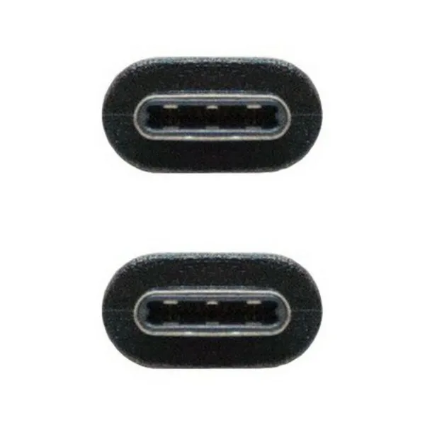 USB-C 3.1 kaapeli NANOCABLE 10.01.4101 Musta (1 m)