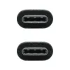 USB-C 3.1 kaapeli NANOCABLE 10.01.4101 Musta (1 m)