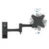 TV sieninė atrama TooQ LP2323TN-B 13" - 27" 15 kg Juoda