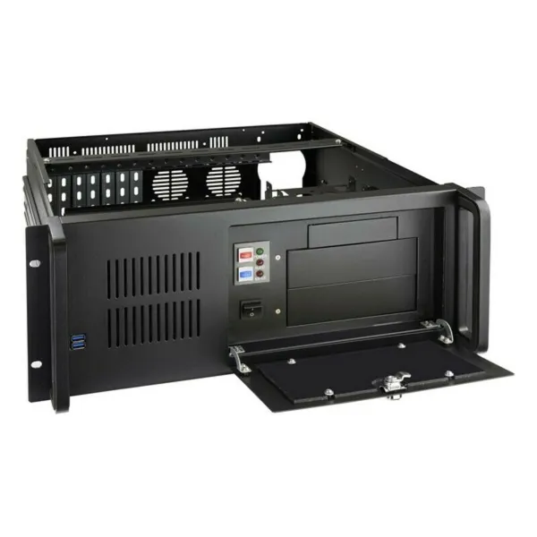 ATX Kārba TooQ RACK-406N-USB3 19" 4U Melns
