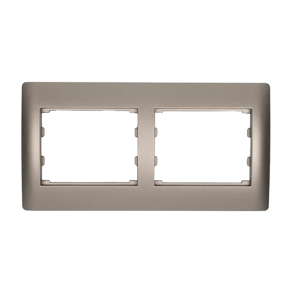 RHYME DOUBLE PANEL – GREY METALLIC