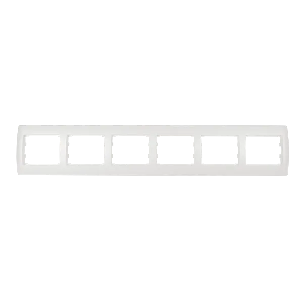 RHYME SIXFOLD PANEL - WHITE METALLIC