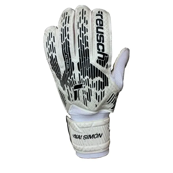 Vartininko pirštinės Reusch ATTRAK SOLID JUNIOR 5462017 Balta