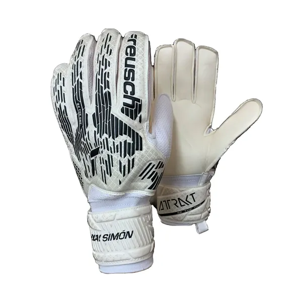 Väravavahi Kindad Reusch ATTRAK SOLID JUNIOR 5462017 Valge