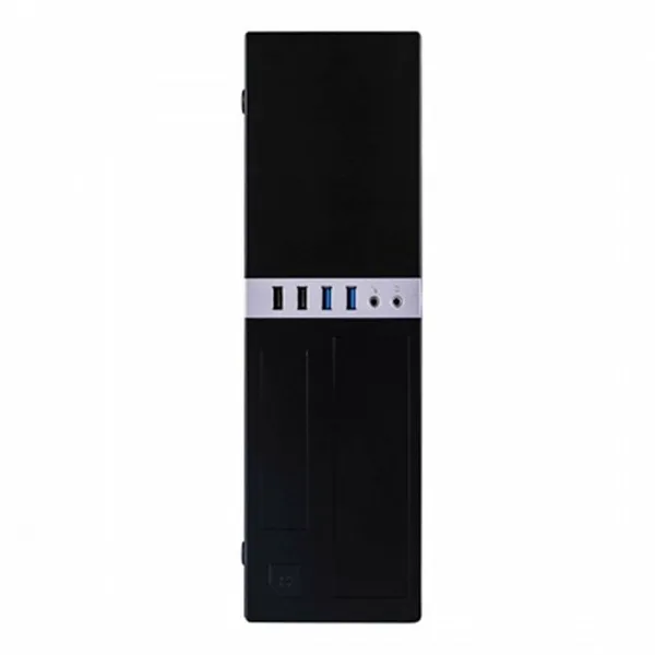 Bokšto tipo (mini) Micro ATX korpusas su maitinimo šaltiniu CoolBox COO-PCT450S-BZ Juoda