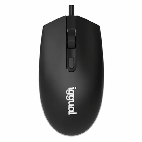 Мышь iggual IGG317624 Чёрный