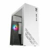 ATX pusiau bokšto tipo korpusas Mars Gaming MC100W ATX LED RGB Balta