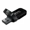 USB Zibatmiņa Adata AUV240-64G-RBK 64 GB Melns