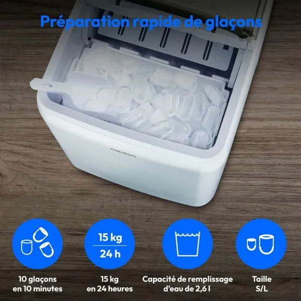 Ledų gaminimo aparatas Medion 2,6 L