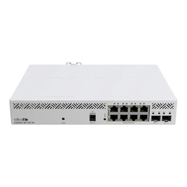 Переключатель Mikrotik CSS610-8P-2S+IN