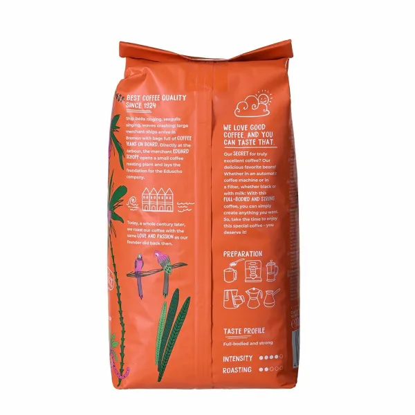 Kavos pupelės Tchibo Caffe Crema 1 kg