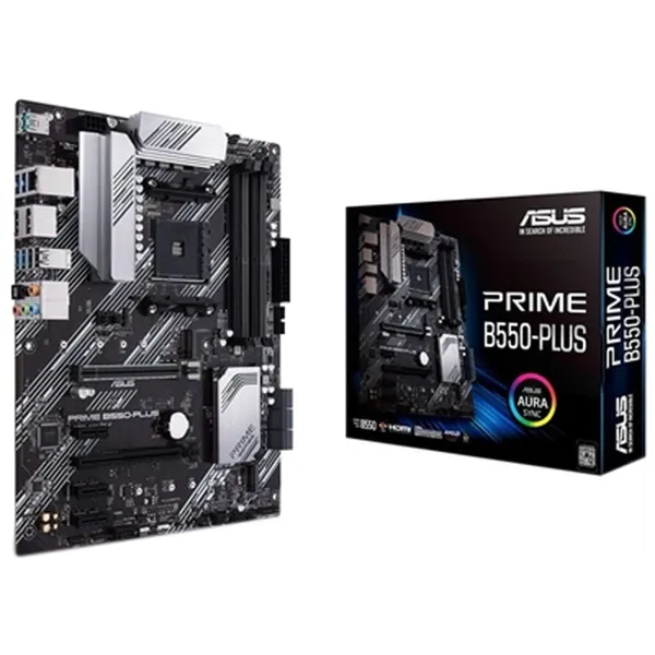 Mātesplate Asus PRIME B550-PLUS ATX AM4     AMD B550 AMD AMD AM4  