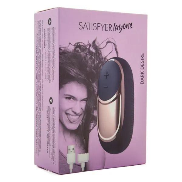 Izliekts klitora vibrators Satisfyer 4000930 Melns