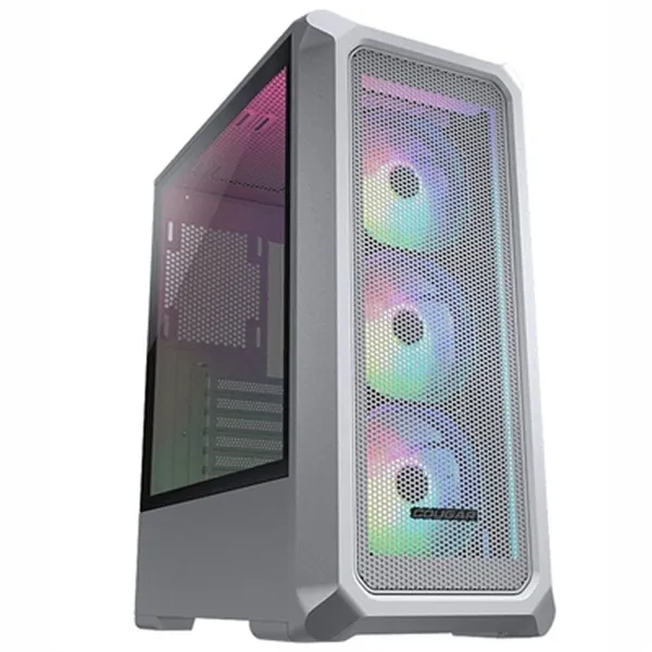 ATX pusiau bokšto tipo korpusas Cougar Archon 2 Mesh RGB Balta RGB