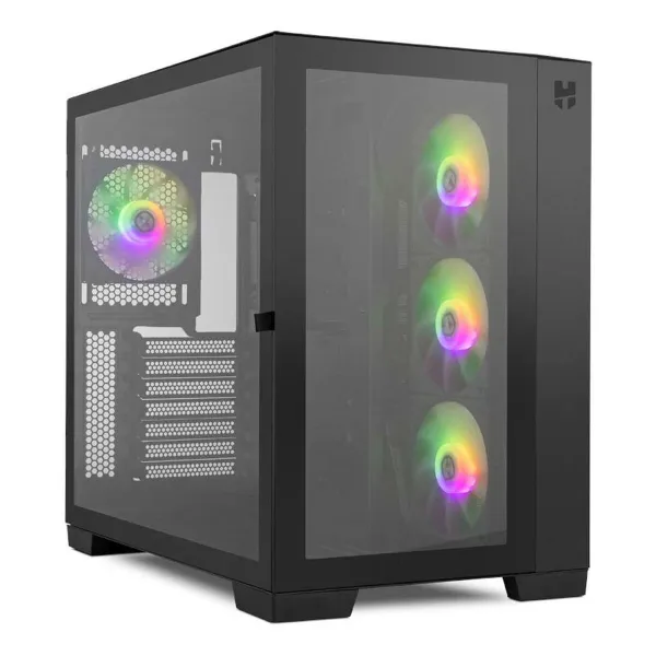 Блок полубашня ATX Galileo Nox-Xtreme NXHUMMERASTRABK Чёрный Вентилятор x 4
