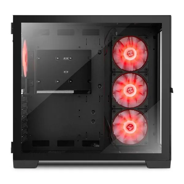Блок полубашня ATX Galileo Nox-Xtreme NXHUMMERASTRABK Чёрный Вентилятор x 4