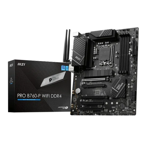 Материнская плата MSI PRO B760-P WIFI DDR4 LGA 1700