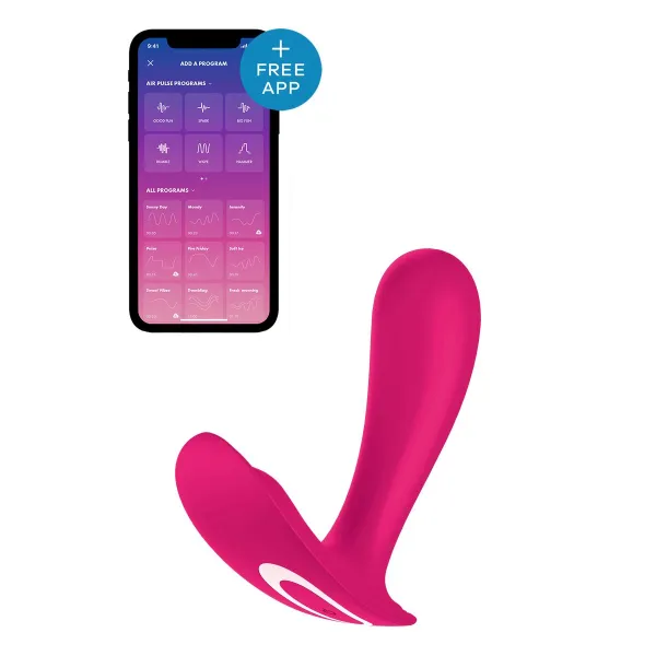 Vibraator Satisfyer Top Secret Roosa