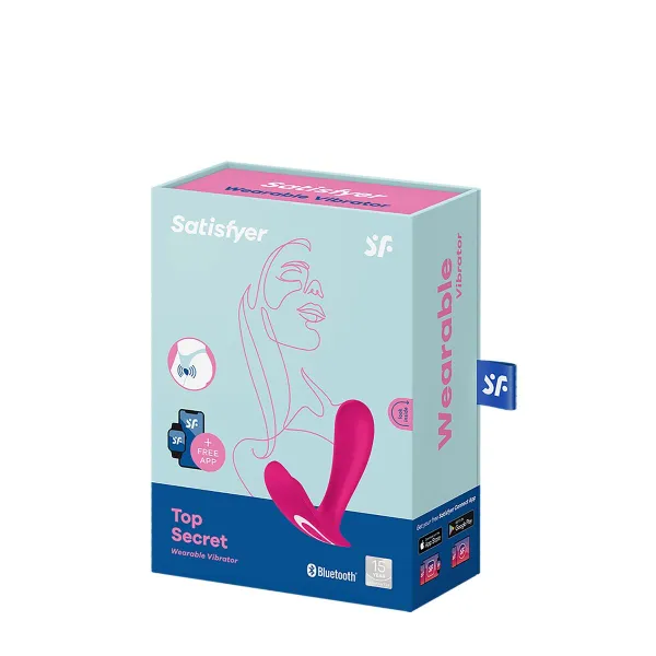 Vibraator Satisfyer Top Secret Roosa