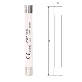 FUSE LINK 10X85 20A 1500VDC