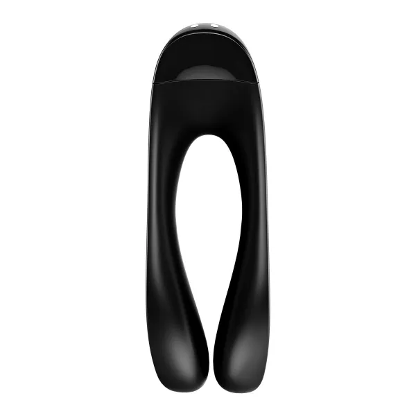 Pāru Masāžas Rīks Satisfyer Candy Cane Melns