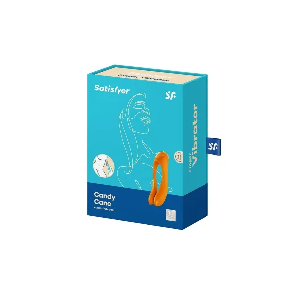 Couples Massager Satisfyer Candy Cane Orange