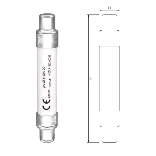FUSE LINK 14X85 50A 1500VDC