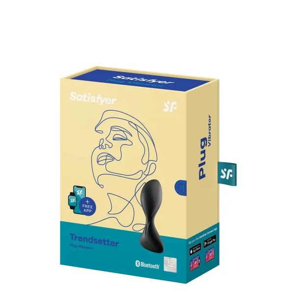 Anālais spraudnis Satisfyer Melns