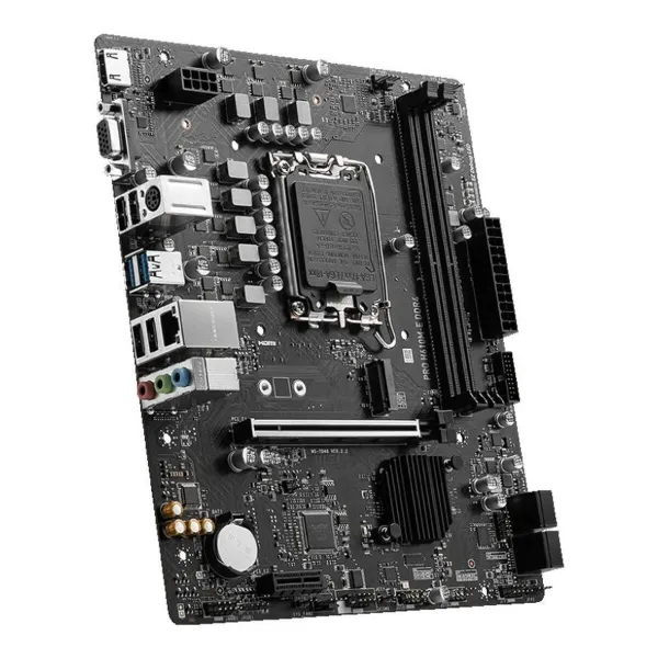Pagrindinė plokštė MSI PRO H610M-E DDR4 DDR4 mATX H610 LGA 1700