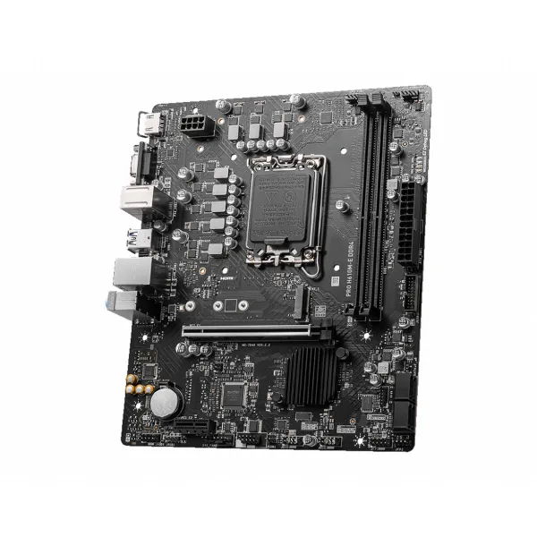 Pagrindinė plokštė MSI PRO H610M-E DDR4 DDR4 mATX H610 LGA 1700
