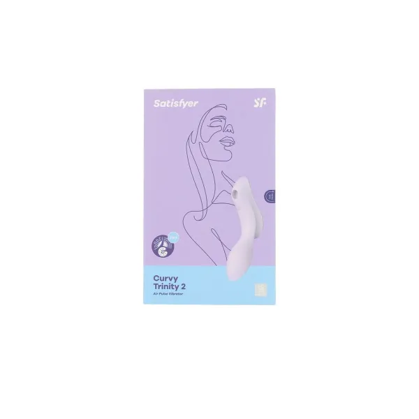 G-punkti vibraator Satisfyer SATISFYER CURVY TRINITY