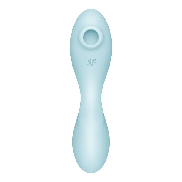 Klitora sūcējs Satisfyer Cruvy Trinity 5+ Zils