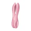 Divkārši Stimulējošs Vibrators Satisfyer Threesome 1 Rozā