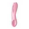 Divkārši Stimulējošs Vibrators Satisfyer Threesome 1 Rozā