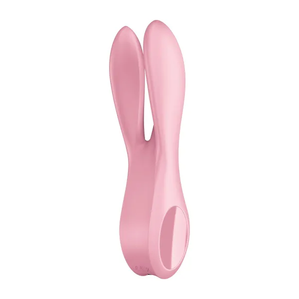 Divkārši Stimulējošs Vibrators Satisfyer Threesome 1 Rozā