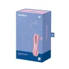Divkārši Stimulējošs Vibrators Satisfyer Threesome 1 Rozā
