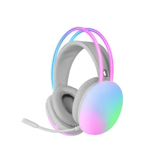 Наушники с микрофоном Mars Gaming MH-GLOW Белый RGB