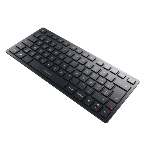 Klaviatūra Cherry KW 9200 MINI Melns Spāņu Qwerty QWERTY