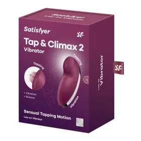 Erotisks masētājs Satisfyer Sarkans