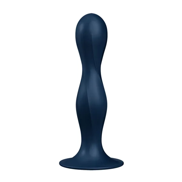 Dildo Satisfyer Tummansininen