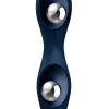 Dildo Satisfyer Tummansininen