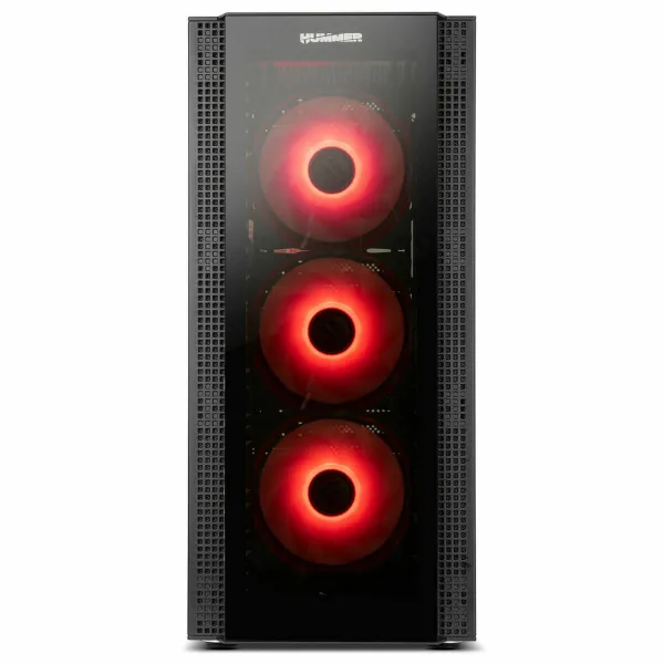 Блок полубашня ATX Galileo Nox-Xtreme Hummer Horus Чёрный E-ATX