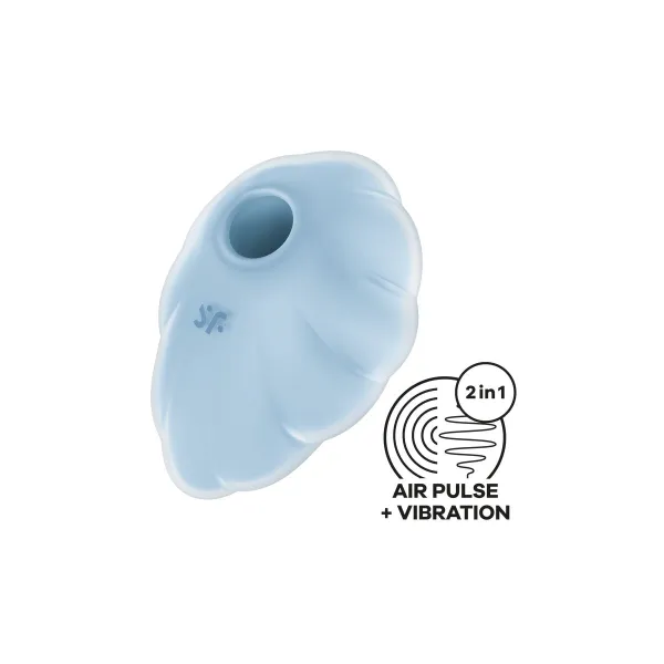 Klitorio siurbimo stimuliatorius Satisfyer Cloud Dancer Mėlyna