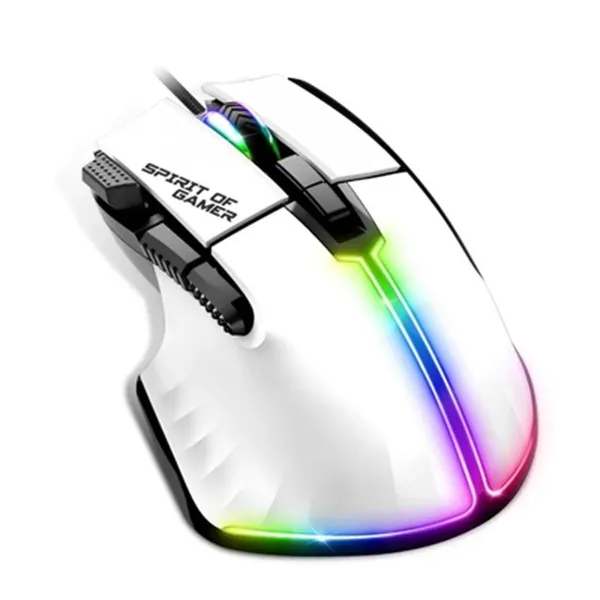 Optinė pelė Spirit of Gamer Souris Pro M5 Balta