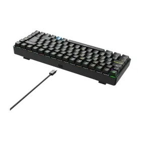 Клавиатура Hiditec GKE010006 Чёрный Испанская Qwerty