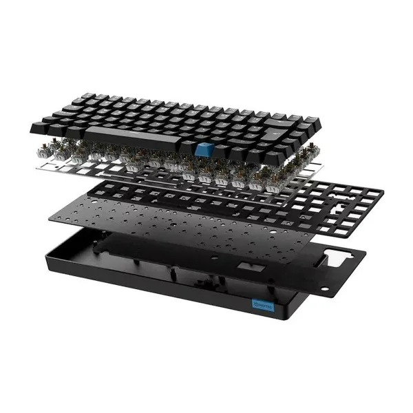 Клавиатура Hiditec GKE010006 Чёрный Испанская Qwerty