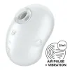 Klitorio siurbimo stimuliatorius Satisfyer Balta