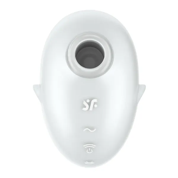 Klitorio siurbimo stimuliatorius Satisfyer Balta