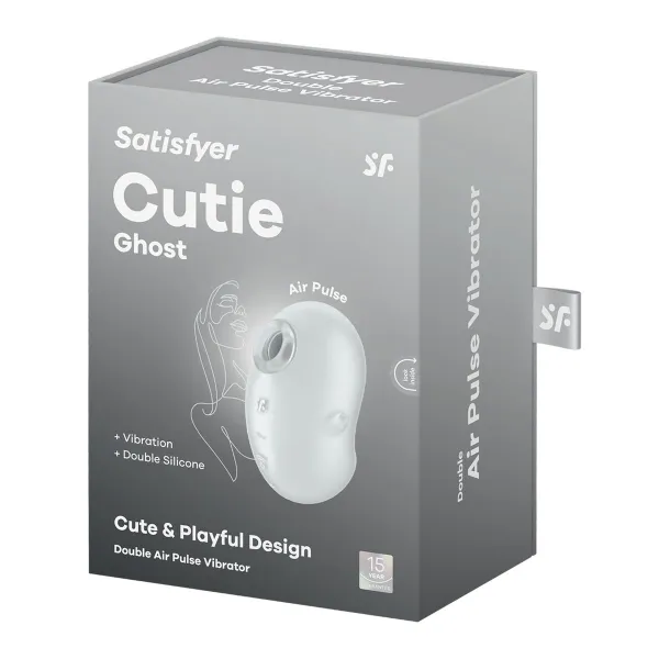 Klitorio siurbimo stimuliatorius Satisfyer Balta