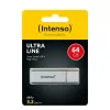 USB Zibatmiņa INTENSO 3531490 64 GB 2 gb. Sudrabs